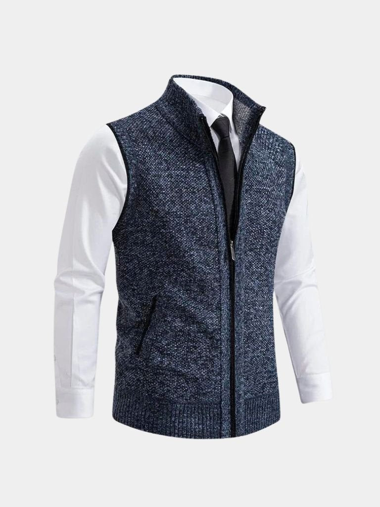 GABRIEL™ | Gilet pour homme à fermeture zippée intégrale