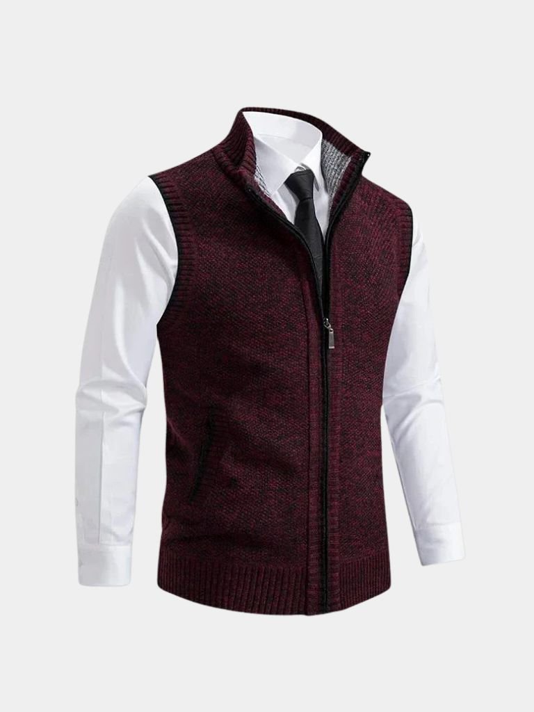 GABRIEL™ | Gilet pour homme à fermeture zippée intégrale