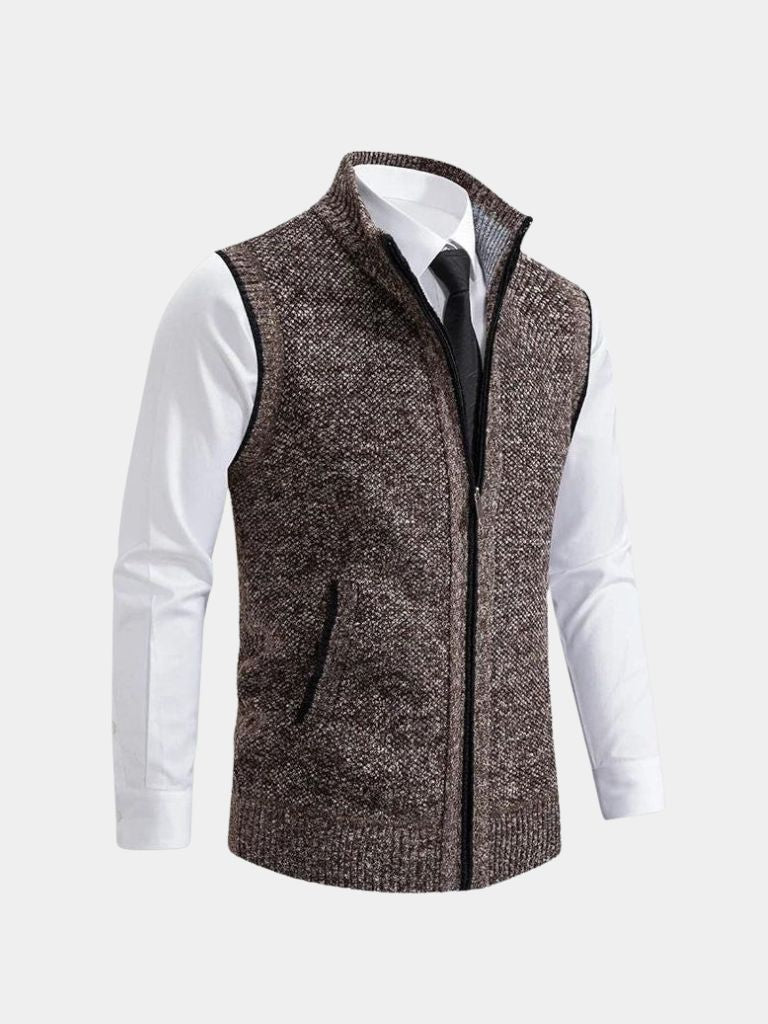 GABRIEL™ | Gilet pour homme à fermeture zippée intégrale