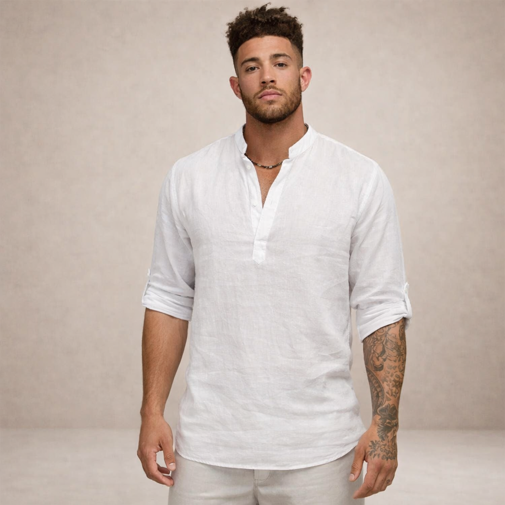 GABRIEL™ | Chemise à col montant