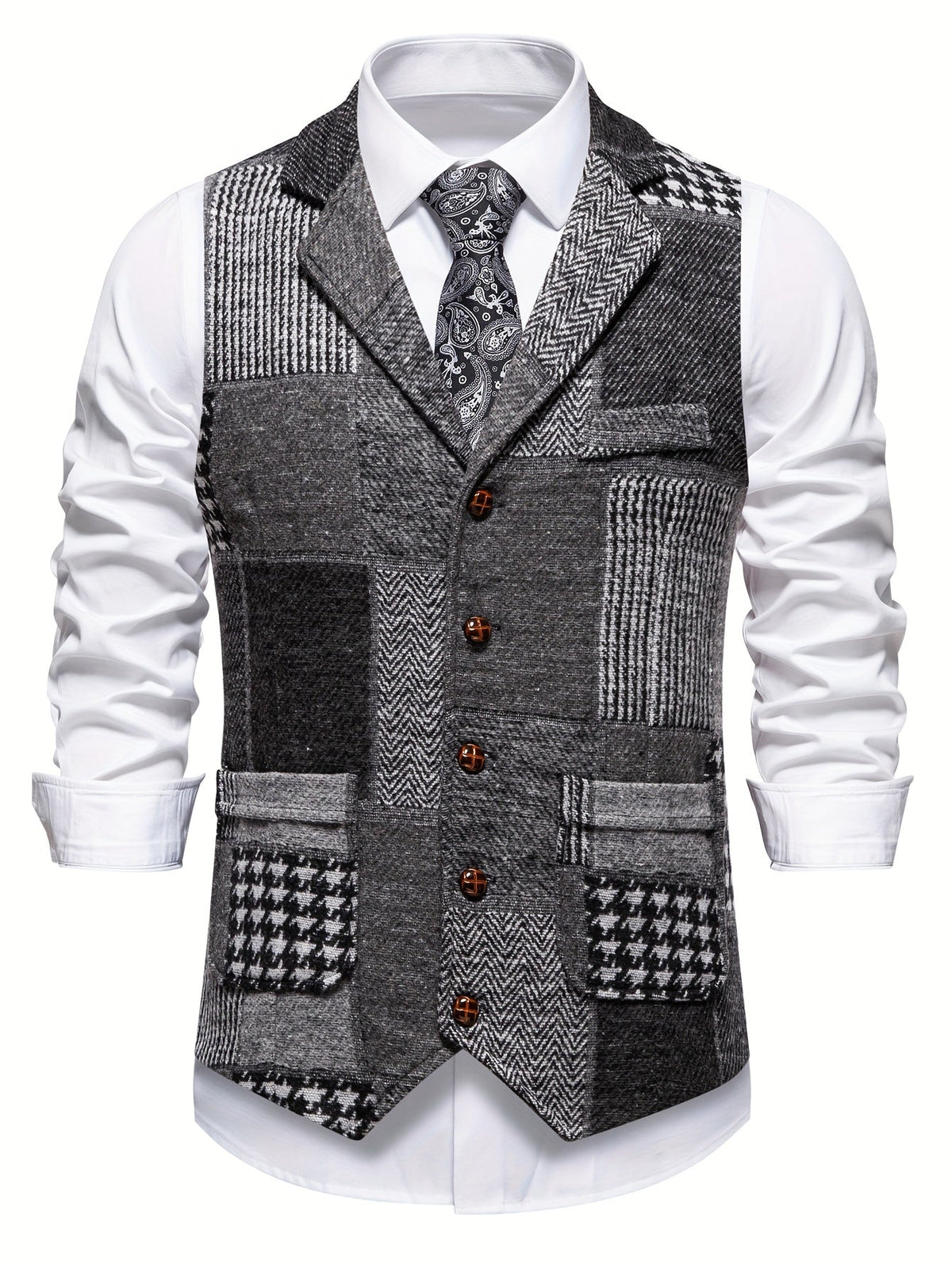 GABRIEL™ | Gilet en tweed