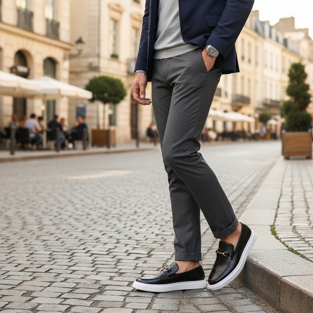 GABRIEL™ | Mocassins Texturés