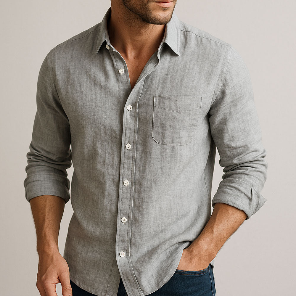GABRIEL | Chemise essentielle en lin