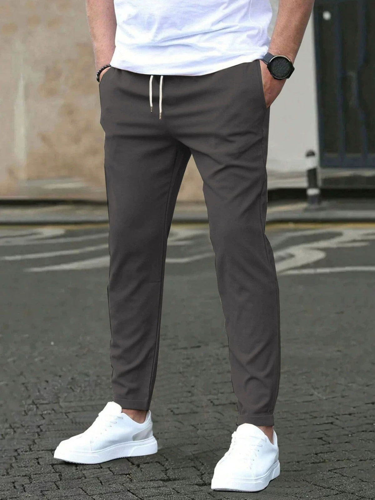 GABRIEL™ | Pantalon pour homme coupe slim à taille élastique