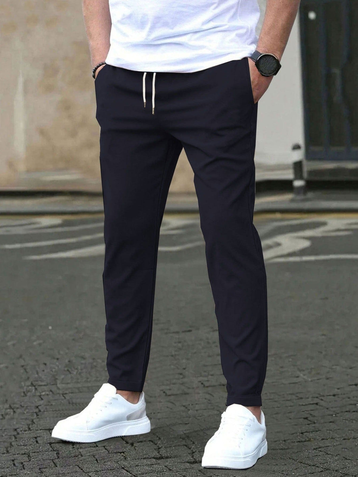 GABRIEL™ | Pantalon pour homme coupe slim à taille élastique