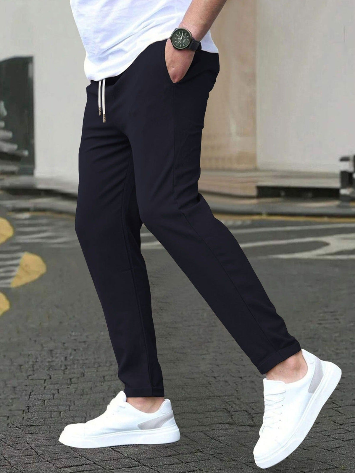 GABRIEL™ | Pantalon pour homme coupe slim à taille élastique
