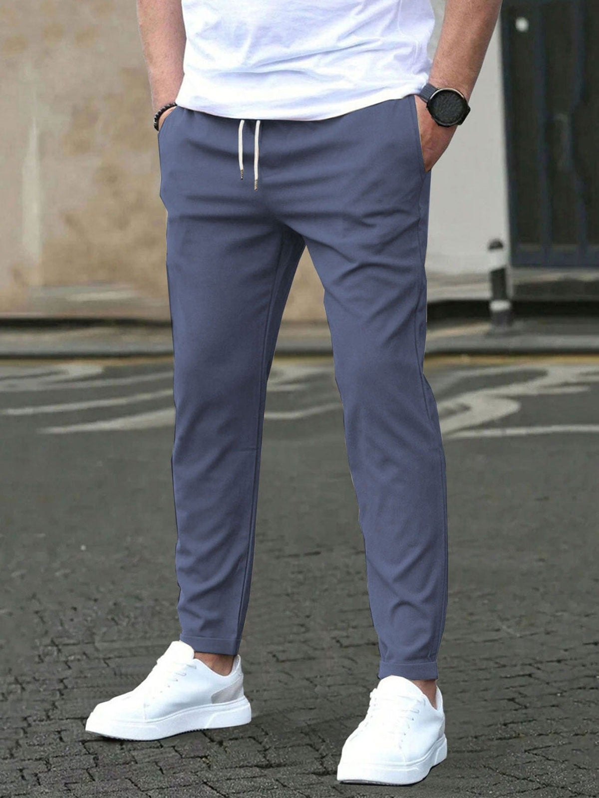 GABRIEL™ | Pantalon pour homme coupe slim à taille élastique