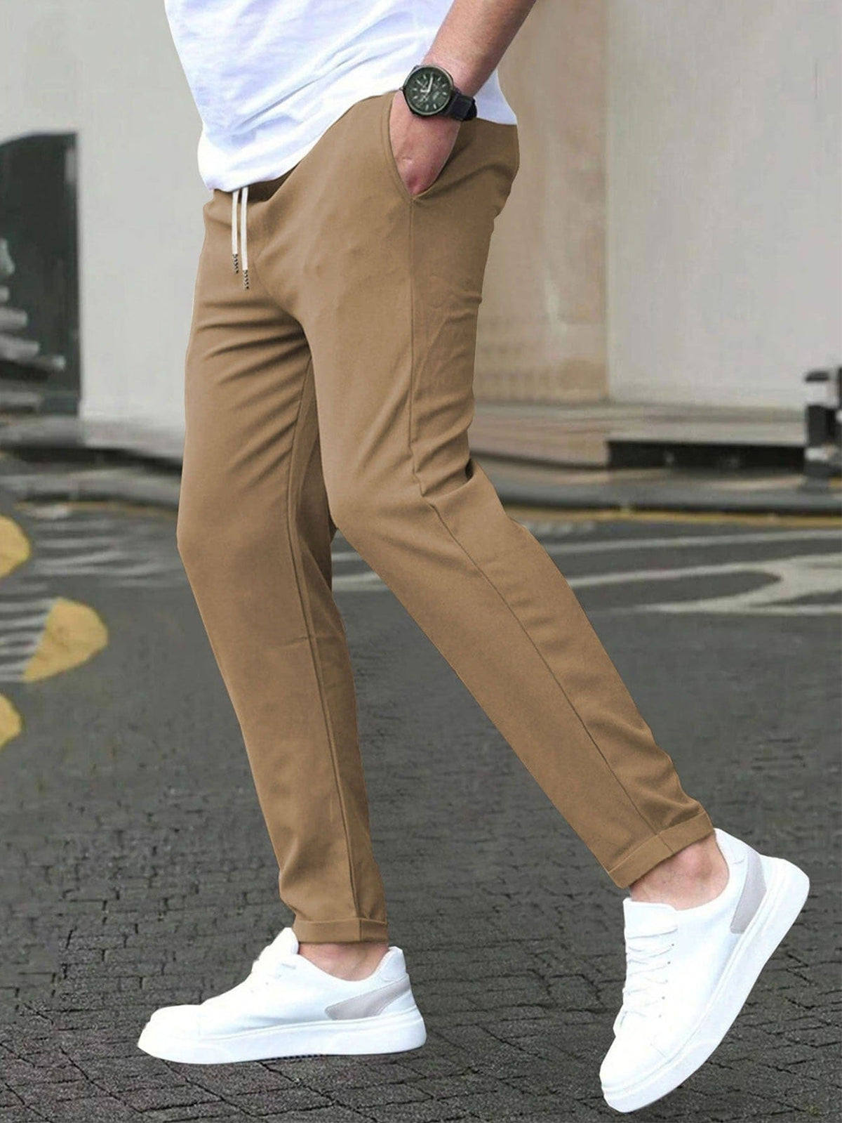 GABRIEL™ | Pantalon pour homme coupe slim à taille élastique
