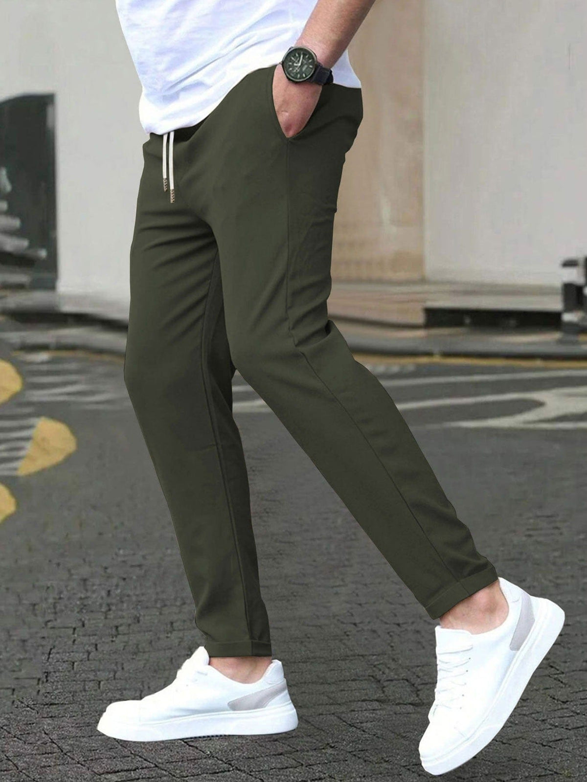 GABRIEL™ | Pantalon pour homme coupe slim à taille élastique