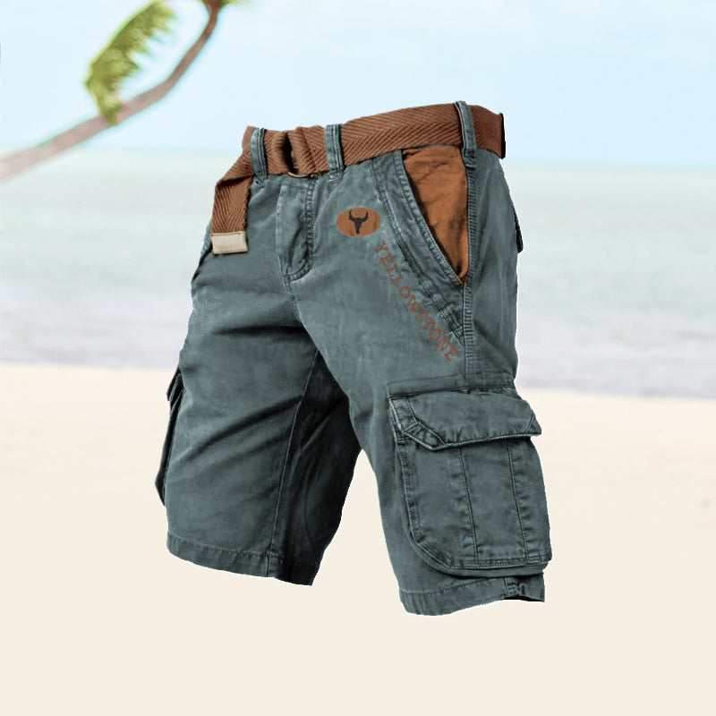 GABRIEL™ | Short cargo pour homme à six poches