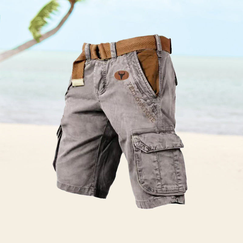 GABRIEL™ | Short cargo pour homme à six poches