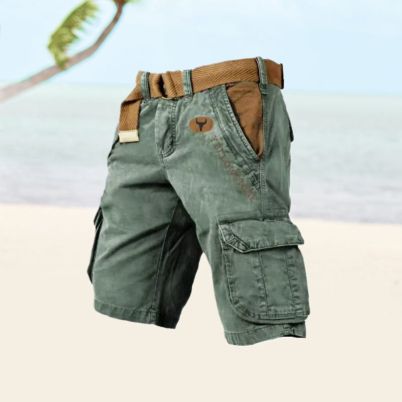 GABRIEL™ | Short cargo pour homme à six poches