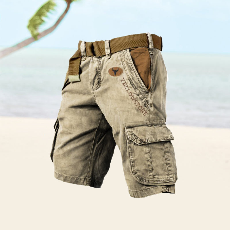 GABRIEL™ | Short cargo pour homme à six poches