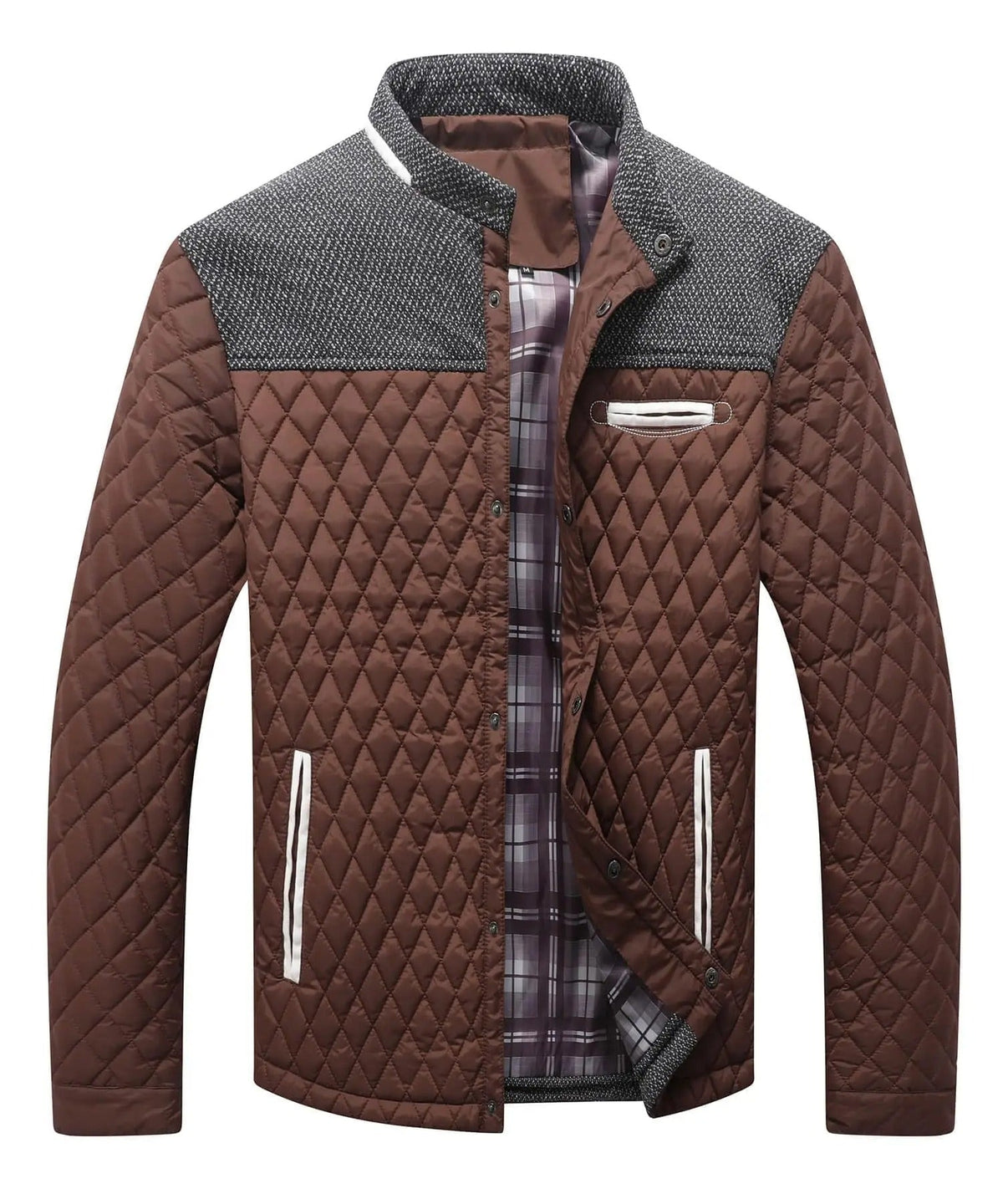 GABRIEL™ | Veste matelassée rembourrée à losanges pour homme