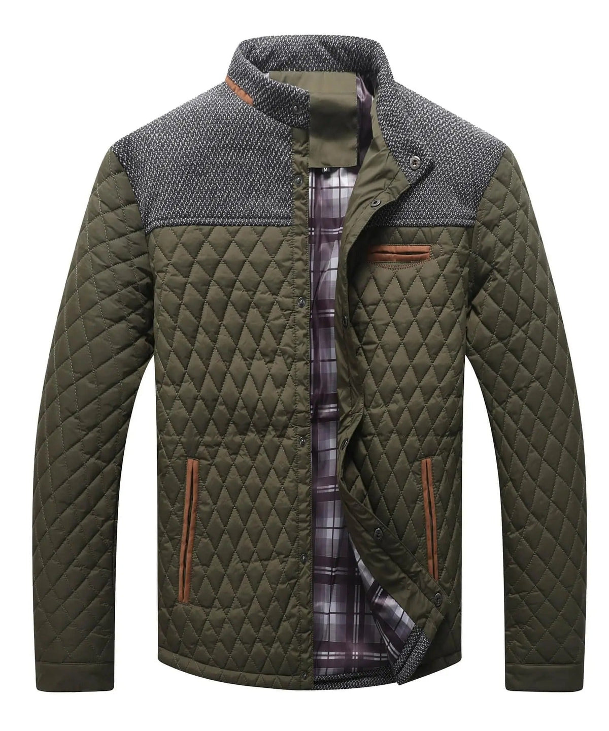 GABRIEL™ | Veste matelassée rembourrée à losanges pour homme