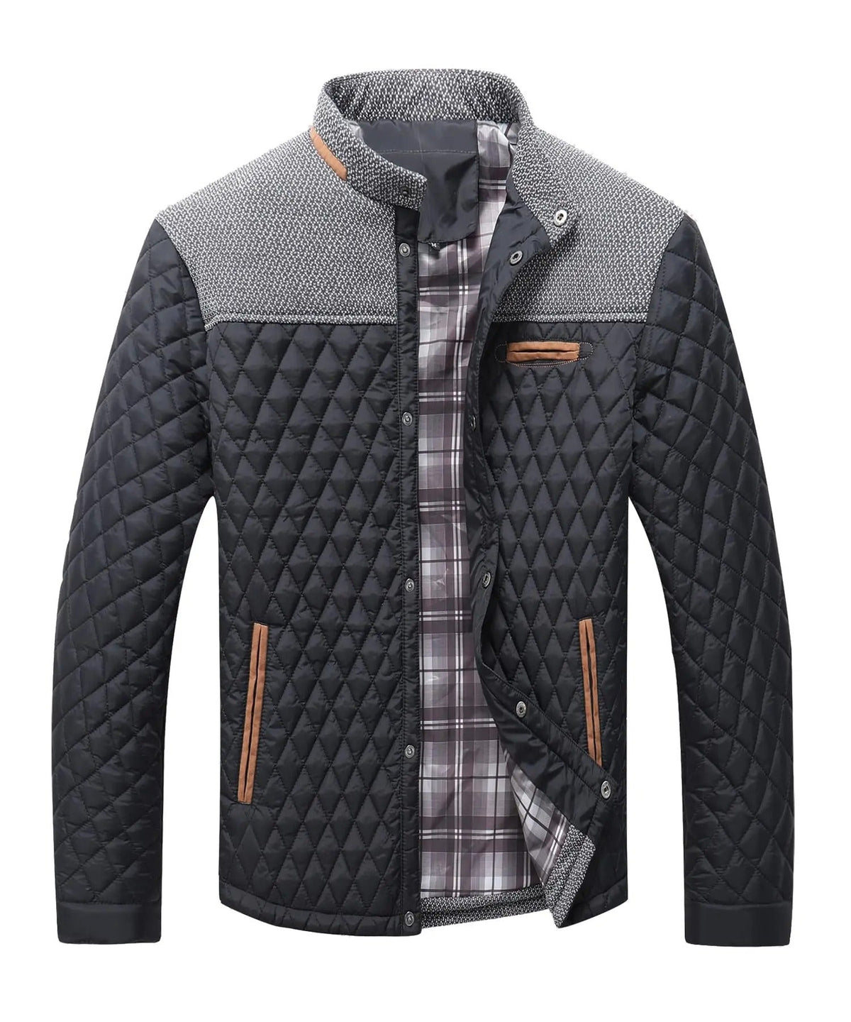 GABRIEL™ | Veste matelassée rembourrée à losanges pour homme