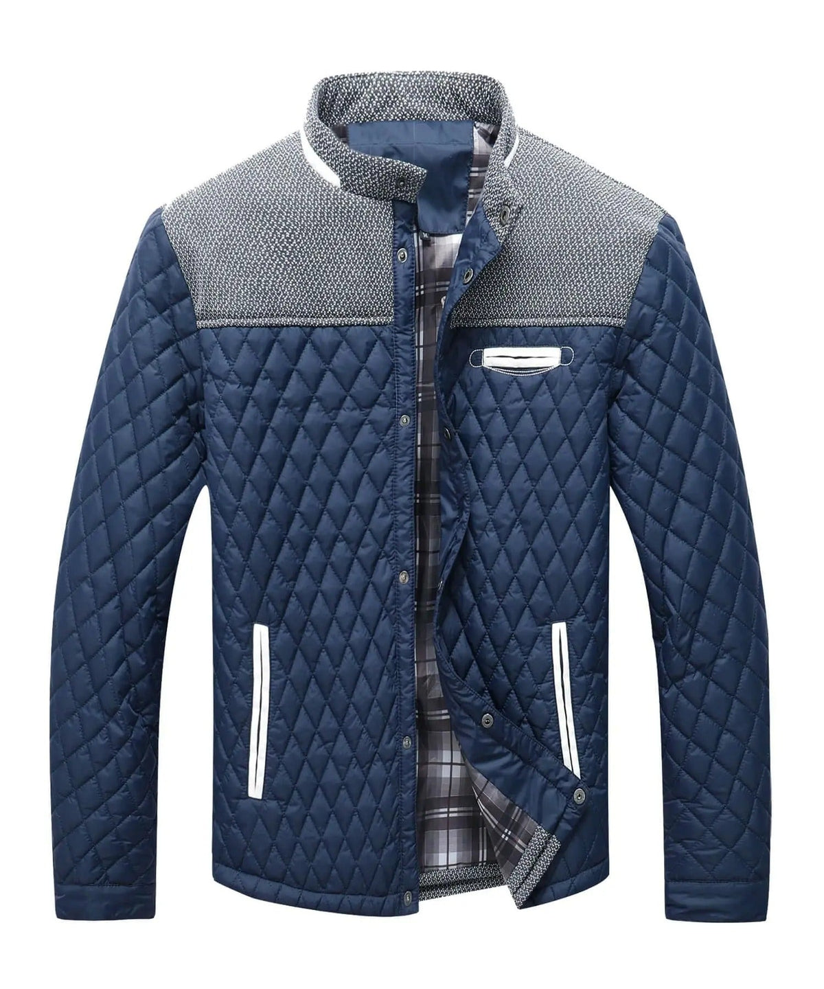 GABRIEL™ | Veste matelassée rembourrée à losanges pour homme