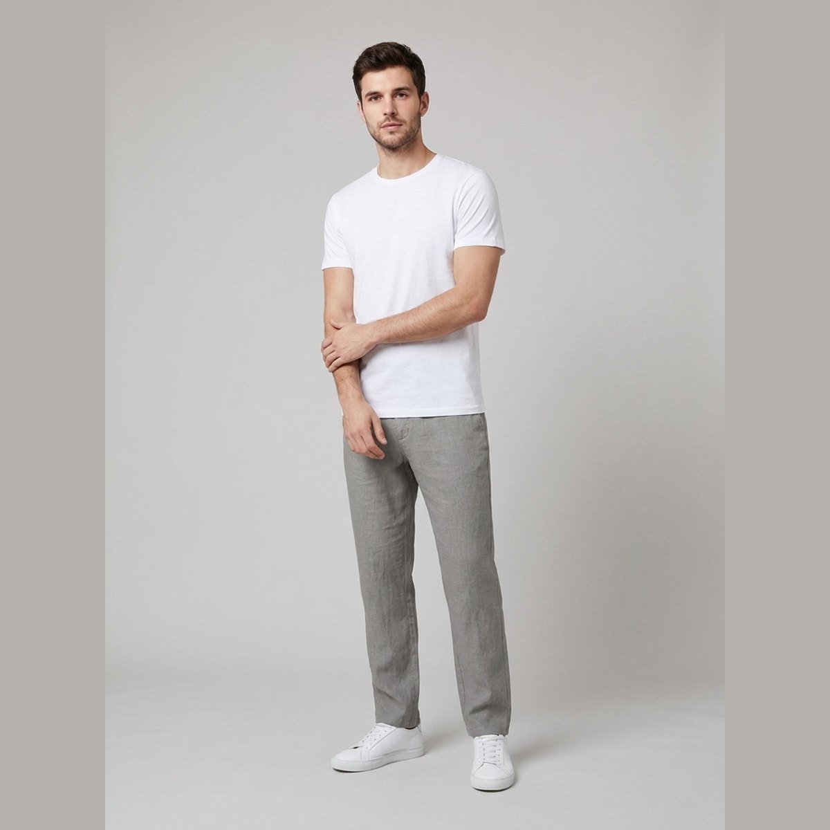 GABRIEL™ | Pantalon droit en lin pour homme