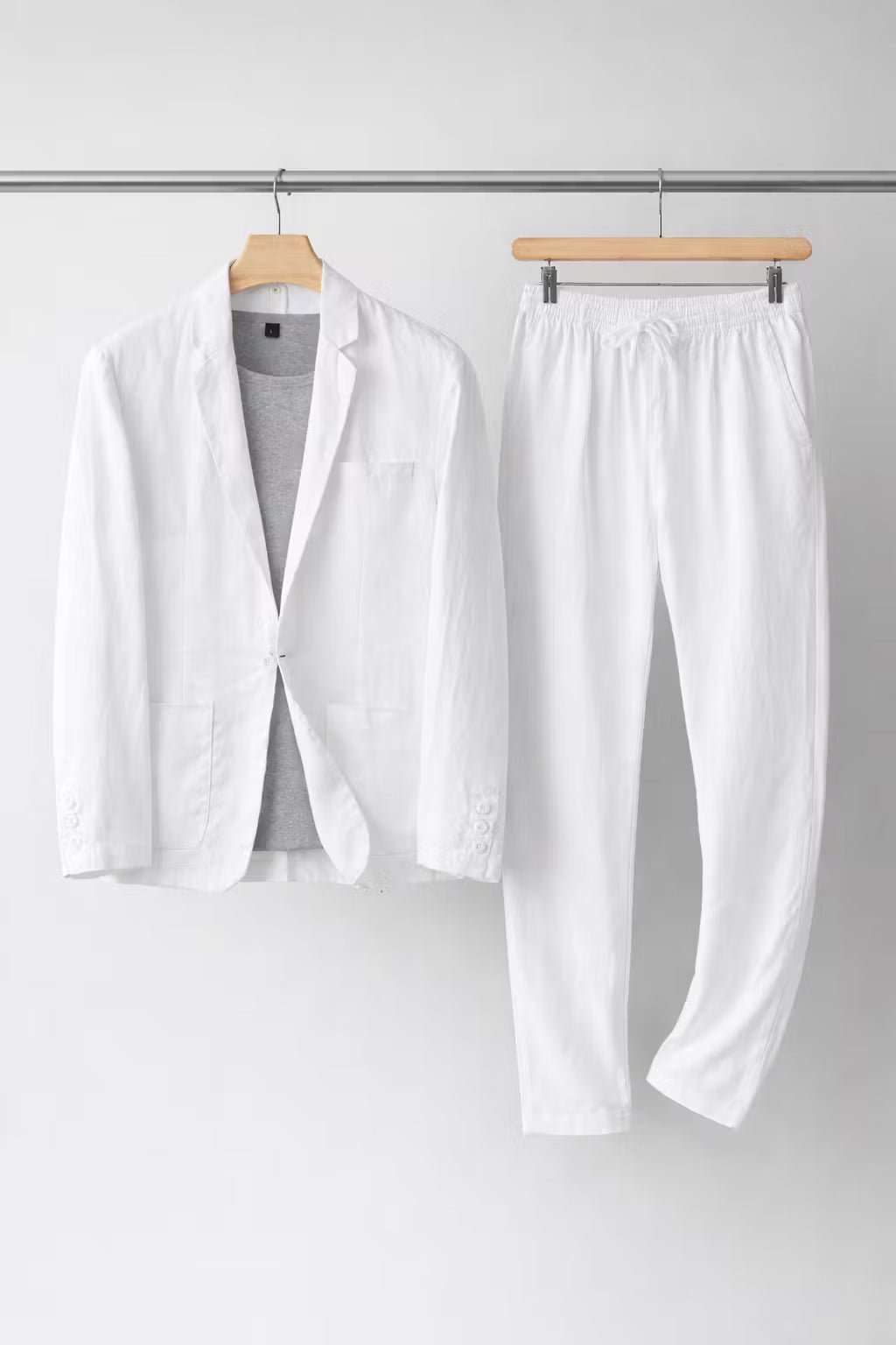 GABRIEL™ | Costume homme en acétate et lin