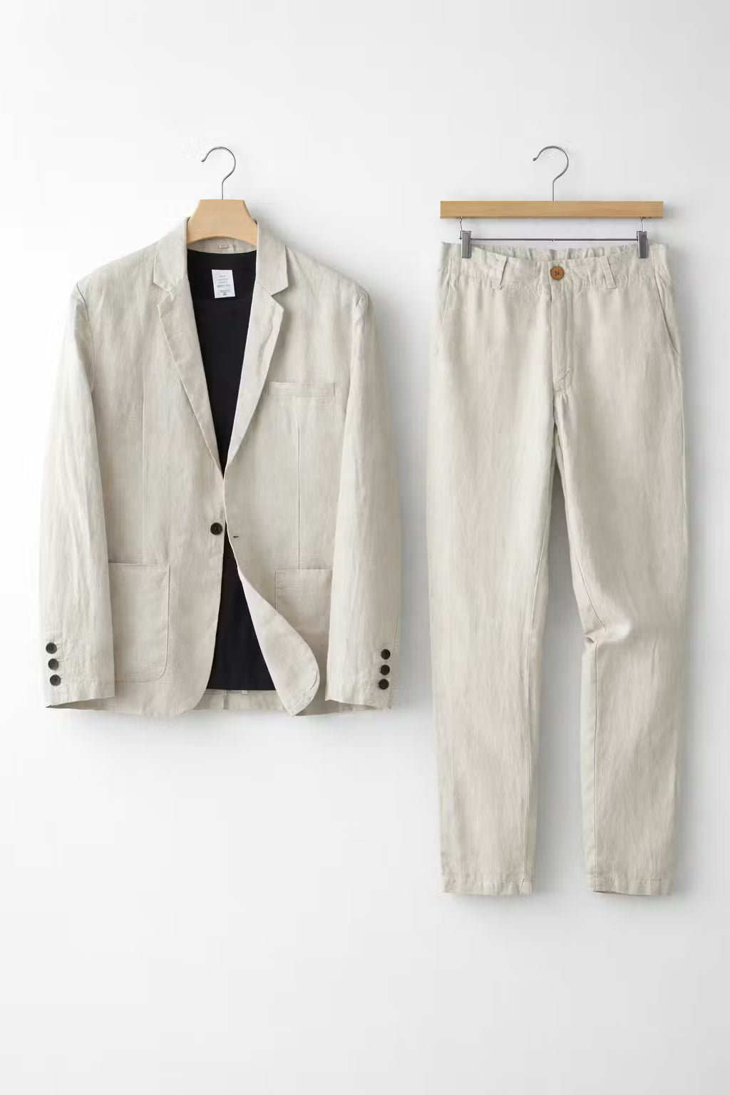 GABRIEL™ | Costume homme en acétate et lin