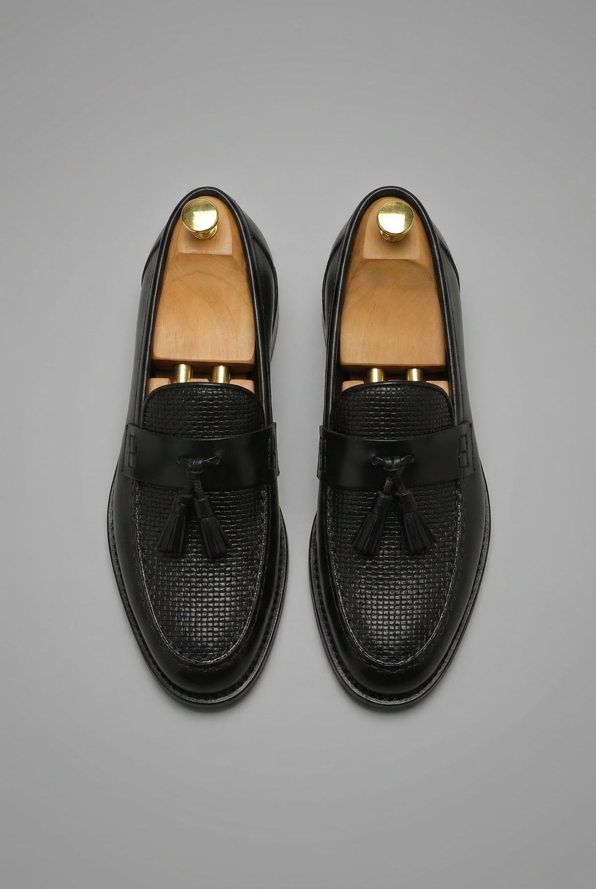 GABRIEL™ | Mocassins tressés à glands pour homme