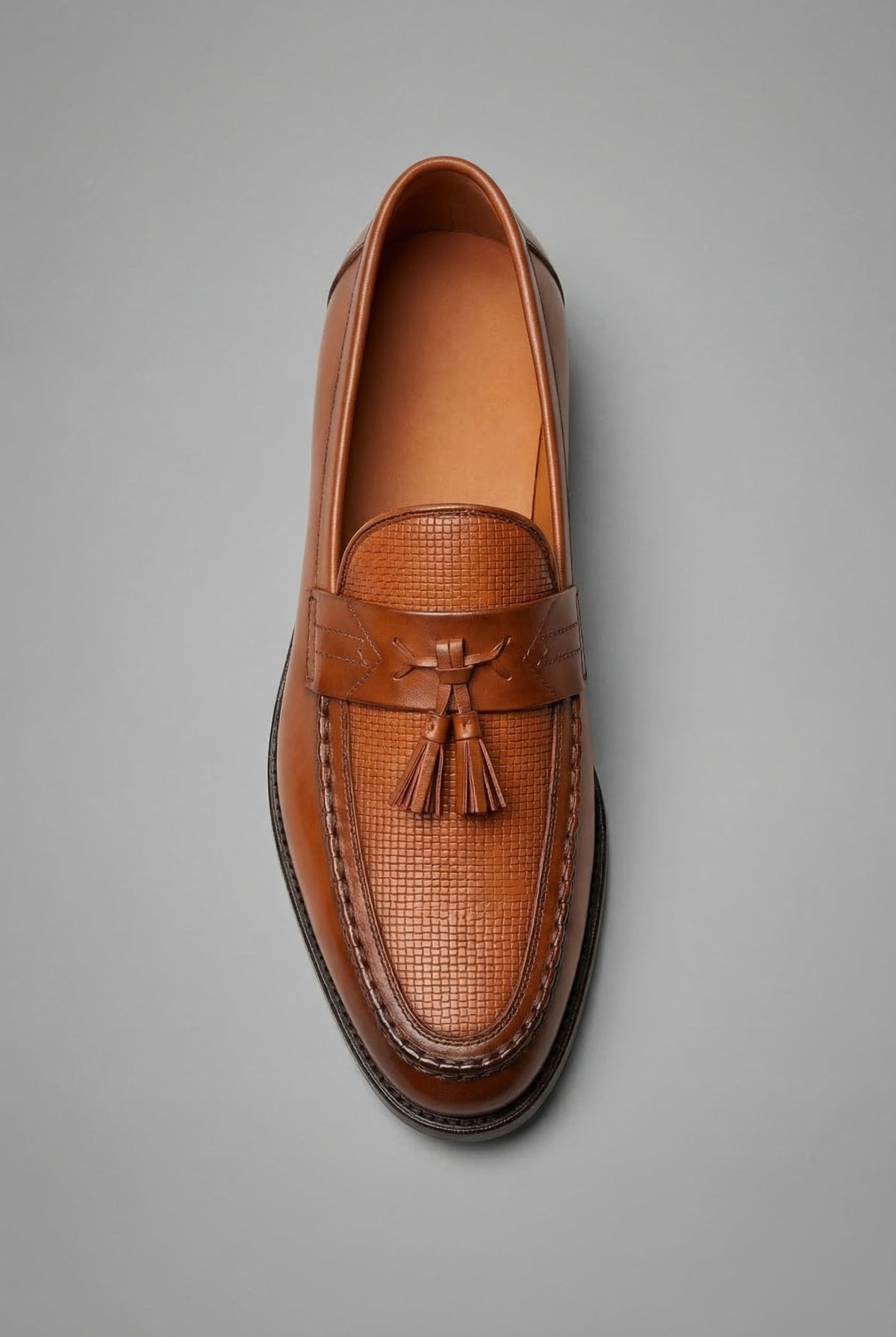GABRIEL™ | Mocassins tressés à glands pour homme