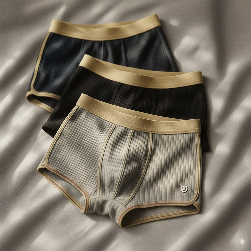 GABRIEL™ | Boxer Côtelé Coton Bio