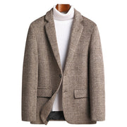 GABRIEL™ | Manteau à carreaux pour homme en mélange de laine