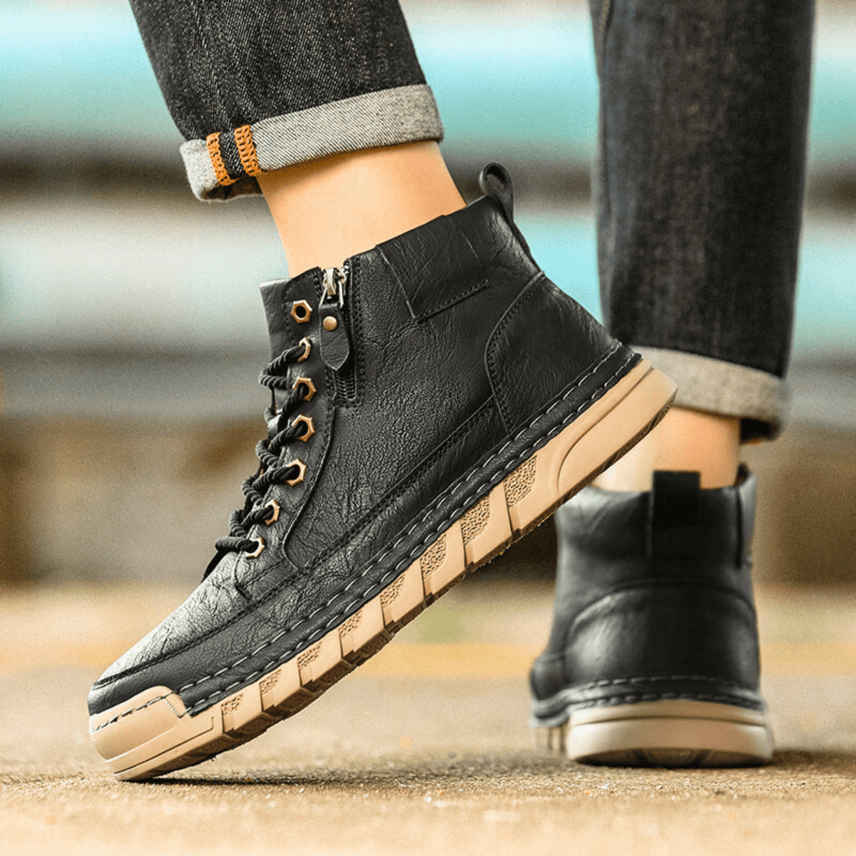 GABRIEL™ | Bottes Cuir Fuselées