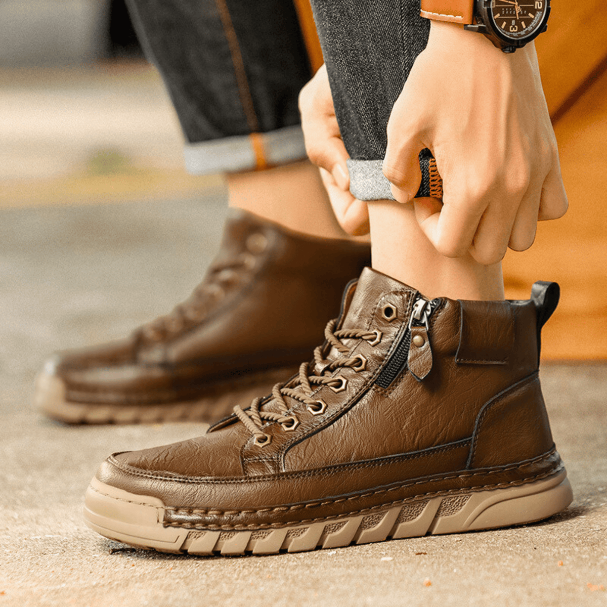 GABRIEL™ | Bottes Cuir Fuselées