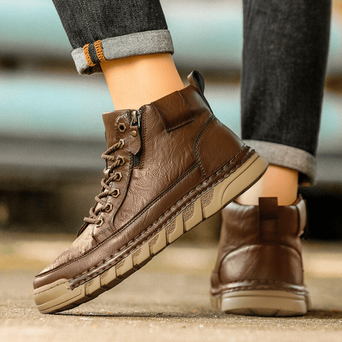 GABRIEL™ | Bottes Cuir Fuselées
